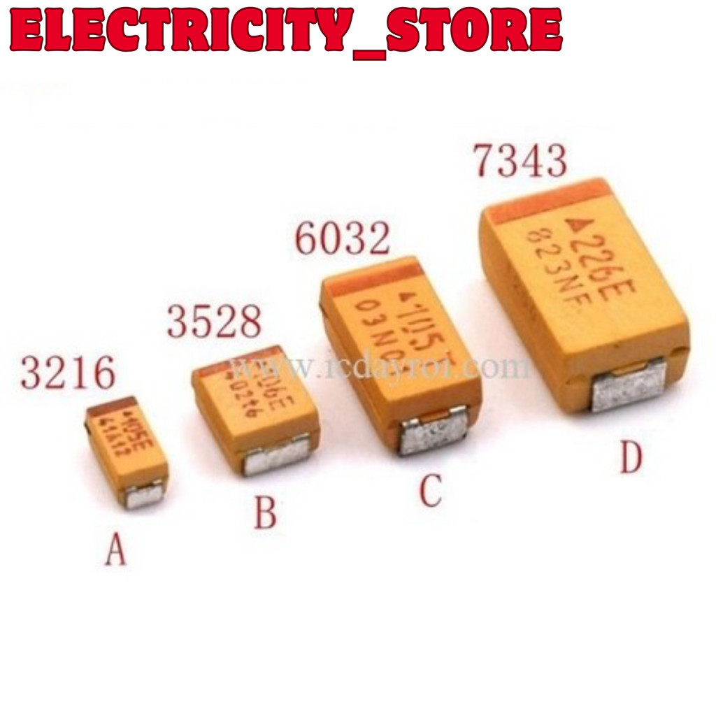 [3 Cái]- Tụ Tantalum 330uF 16V SMD7343
