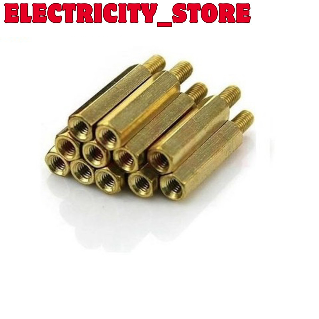 [5 Cái]- Trụ Đồng M3 Đực Cái 40MM