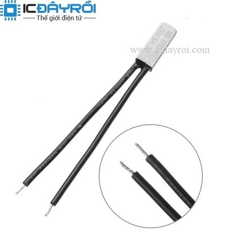 [3 Cái]- Công tắc nhiệt KSD9700 130 độ