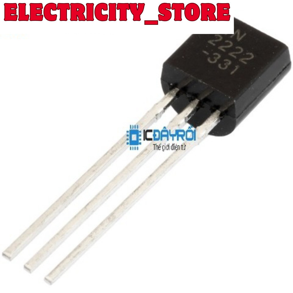 [30 Cái]- 2N2222 NPN 40V 600mA TO92