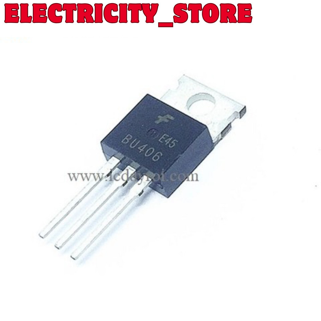 [5 Cái]- BU406 TRANS NPN 7A 200V TO220