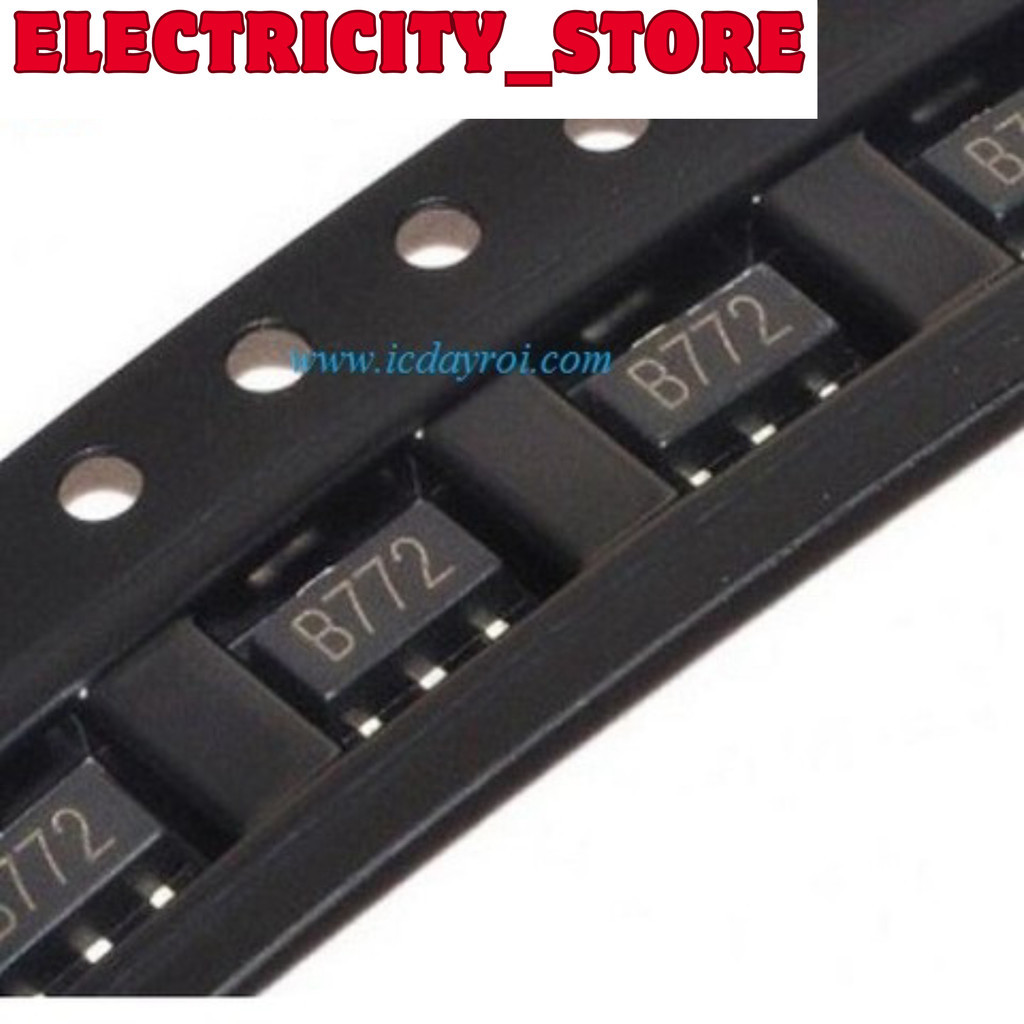 [30 Cái]- B772 2SB772 30V 3A PNP SOT89