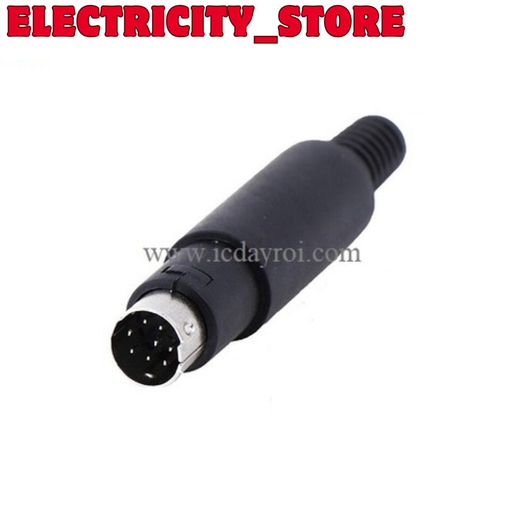 [2 Cái]- Đầu jack MD8 8P dùng cho PLC cổng RS422