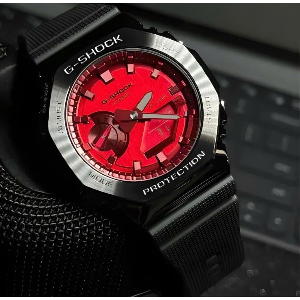 Đồng Hồ Nam G-SHOCK KIM LOẠI CHUẨN TREND 2025🔥G-Shock kim loại mới GM-2100B-4A chuẩn xu hướng Size: 