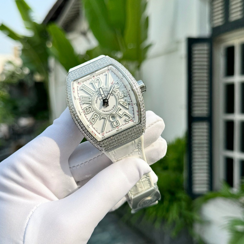 [Tặng Hộp Hãng] - đồng hồ nam Franck Muller Vanguard ABF v45 44mm máy FM800 Thuỵ sĩ - độ hoàn thiện 