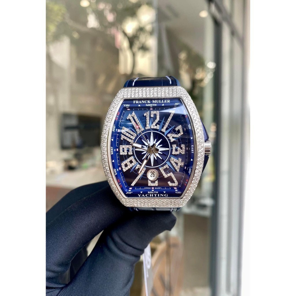 [Tặng Hộp Hãng] - đồng hồ nam Franck Muller Yachting ABF v45 44mm máy FM800 Thuỵ sĩ - độ hoàn thiện 