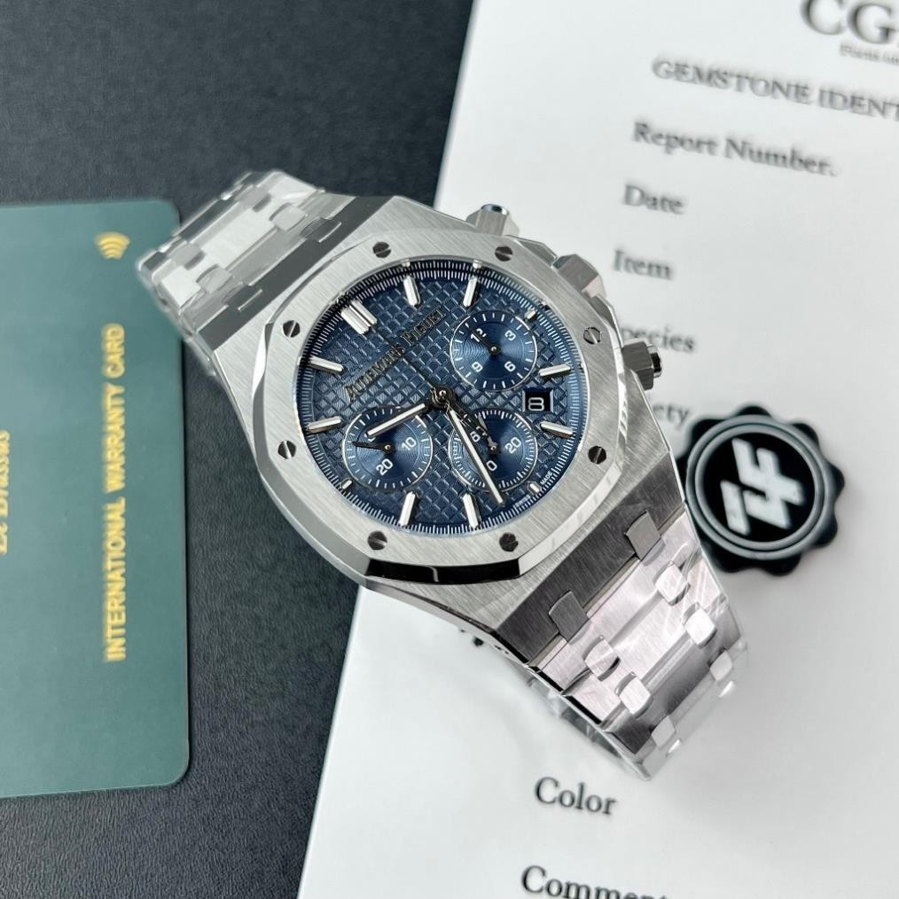 Đồng hồ nam Audemars Piguet Royal Oak Automatic Men's Chronograph 26331 41m máy Cal 2385 40 chân kín