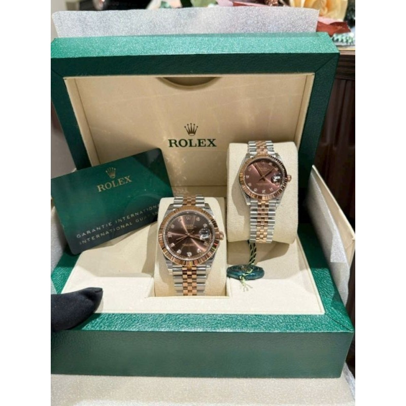 Đồng Hồ Rolex Datejust Máy thuỵ sỹ Size nam : 41mm Nữ : 31mm Kính shaphie nguyên khối