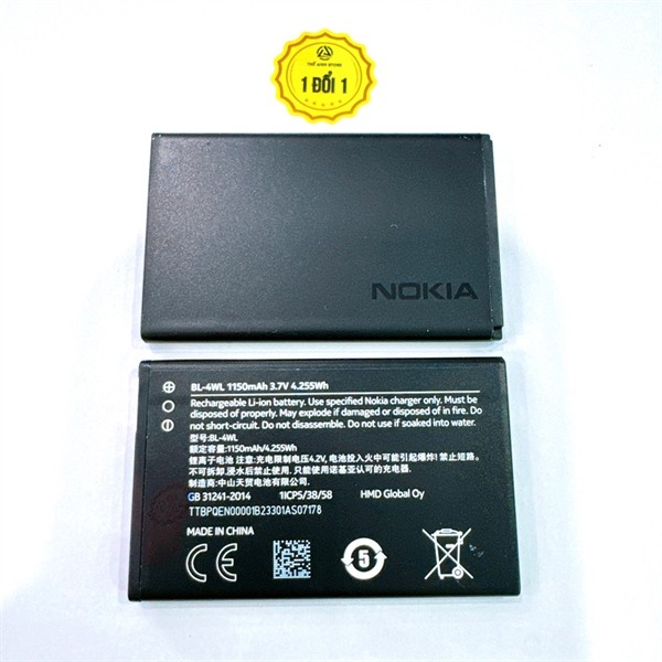 Pin Nokia 215 4G ( TA-1272 ) Nokia 6310 4G ( TA-1400 ) ( BL-4WL ) hàng như hình.