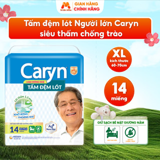 Tấm Đệm Lót Người Lớn CARYN UNDERPAD Siêu Thấm Chống Trào Nano Bạc Ngừa Mùi Hôi Size XL14 - MC37