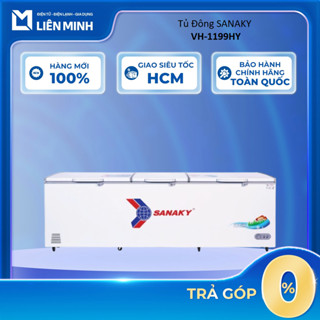 VH-1199HY - Tủ Đông SANAKY VH-1199HY - Bảo Hành Chính Hãng [SHIP 0Đ HCM]