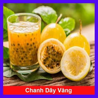 Chậu Cây Chanh Dây Ngọt Vàng - 3 tháng cho trái - hoa cây cảnh