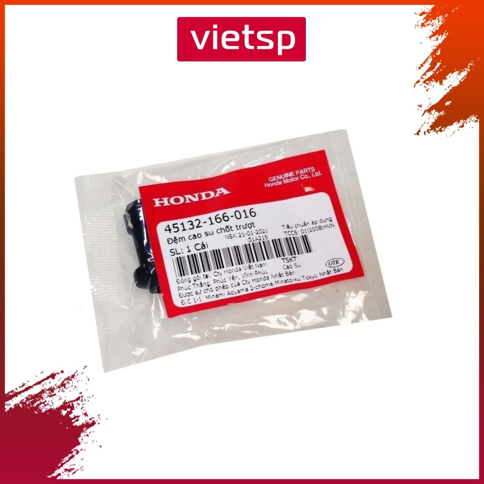 Đệm cao su chốt trượt HONDA AIR BLADE, CLICK, FUTURE, LEAD, PCX, SH, SH MODE, VISION, WAVE (45132166