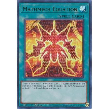 Thẻ bài Yugioh - BLMR-EN092 - Mathmech Equation