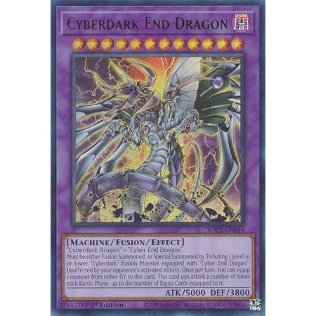 Thẻ bài Yugioh - SDCS-EN044 - Cyberdark End Dragon