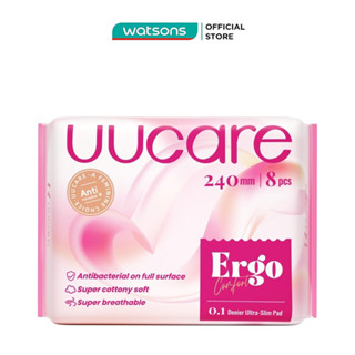 Băng Vệ Sinh Siêu Mỏng UUcare Ergo Loại Ban Ngày 24cm 8 Miếng