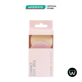  Combo Bông Phấn Trang Điểm Nhỏ Gọn Watsons 3pcs 