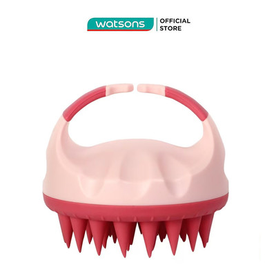 Lược Gội Đầu Silicone BareSoul Massage Đầu Giảm Stress, Ngừa Rụng tóc Và Kích Thích Mọc Tóc (Màu Hồng)