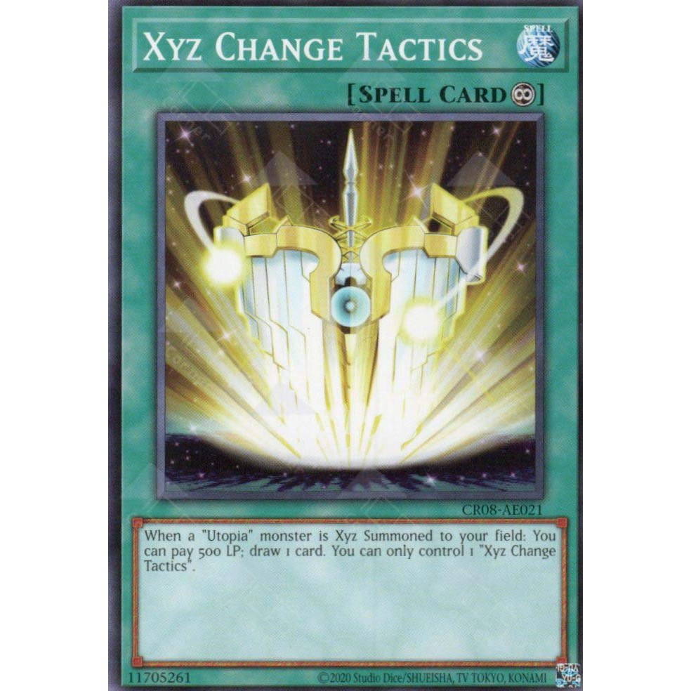 Thẻ bài Yugioh - CR08-AE021 - Xyz Change Tactics