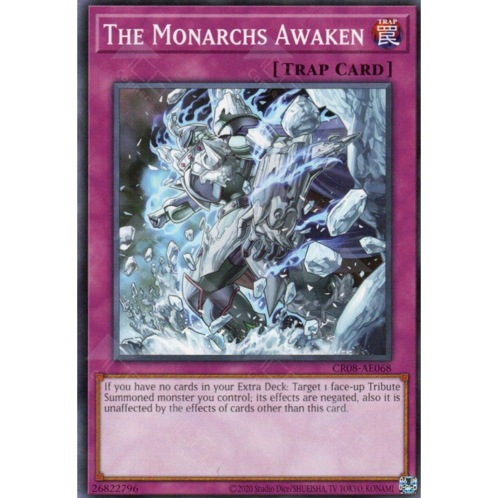 Thẻ bài Yugioh - CR08-AE068 - The Monarchs Awaken