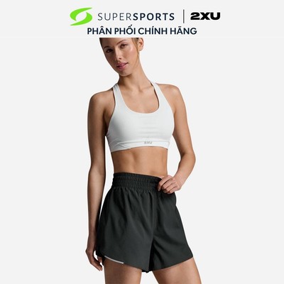 Áo Bra Thể Thao Nữ 2Xu Aero Mesh Medium Impact - Trắng - WR7348a-WHT/SRF