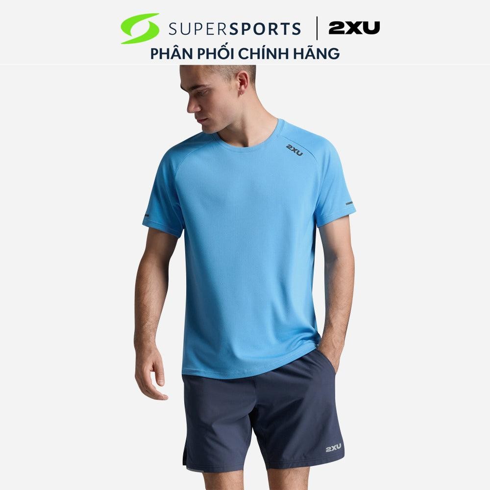 Áo Thun Tay Ngắn Nam 2Xu Aero - Xanh Dương - MR6557a-AZB/BRF