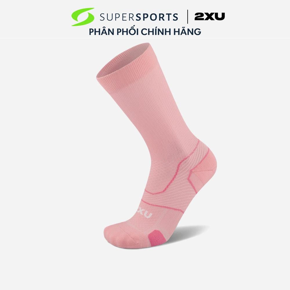 Vớ Thể Thao 2XU Vector Cushion - Hồng - UA5053e-PKG/WHT