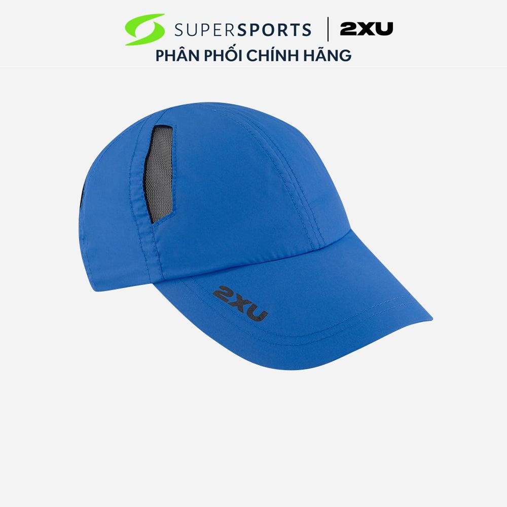 Mũ Lưỡi Trai 2XU Run - Xanh Dương - UQ5685f-NBA/BLK