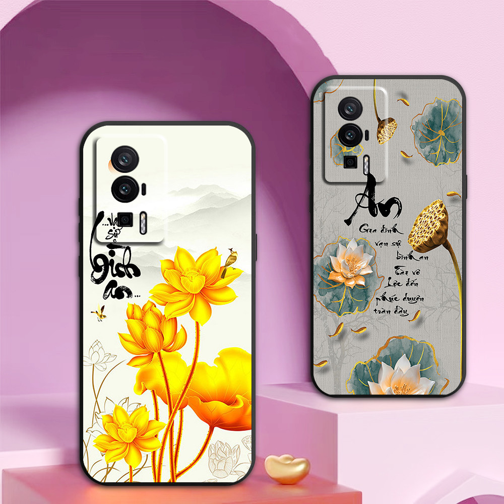Ốp lưng Xiaomi Redmi K60 / K60 Pro / K60 Ultra in hình hoa sang đẹp