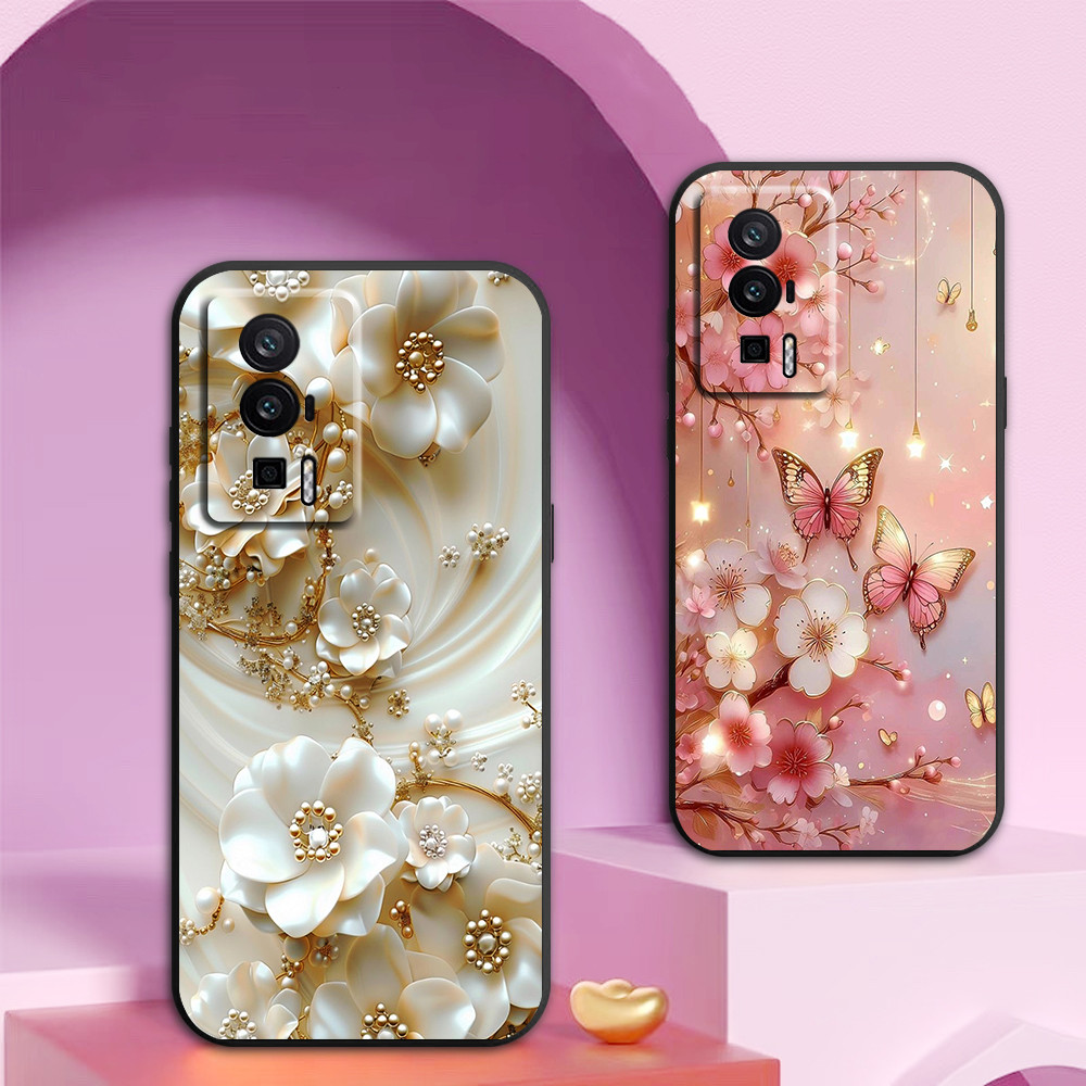 Ốp lưng Xiaomi Redmi K60 / K60 Pro / K60 Ultra in hình hoa sang đẹp