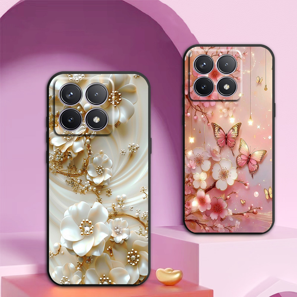 Ốp lưng Xiaomi Mi 14T 5G / 14T Pro 5G in hình hoa sang đẹp