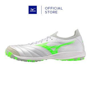 Giày Bóng Đá Futsal Mizuno Morelia Neo Sala β Japan TF - Trắng Xanh Neon - Q1GB251037