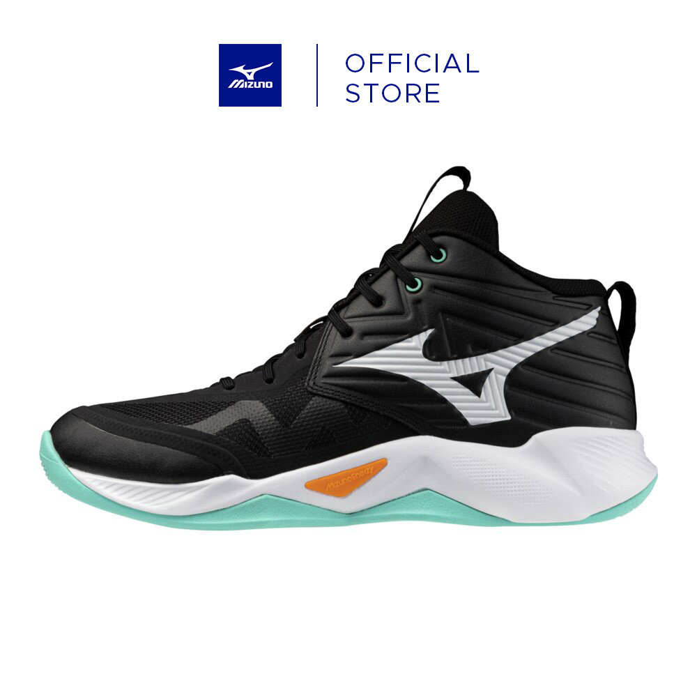 Giày Bóng Chuyền Mizuno Wave Momentum Pro Mid - Đen - V1GA254512
