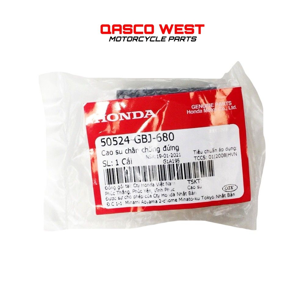 Cao su chân chống đứng HONDA nhiều dòng xe  _(50524GBJ680)/ H738