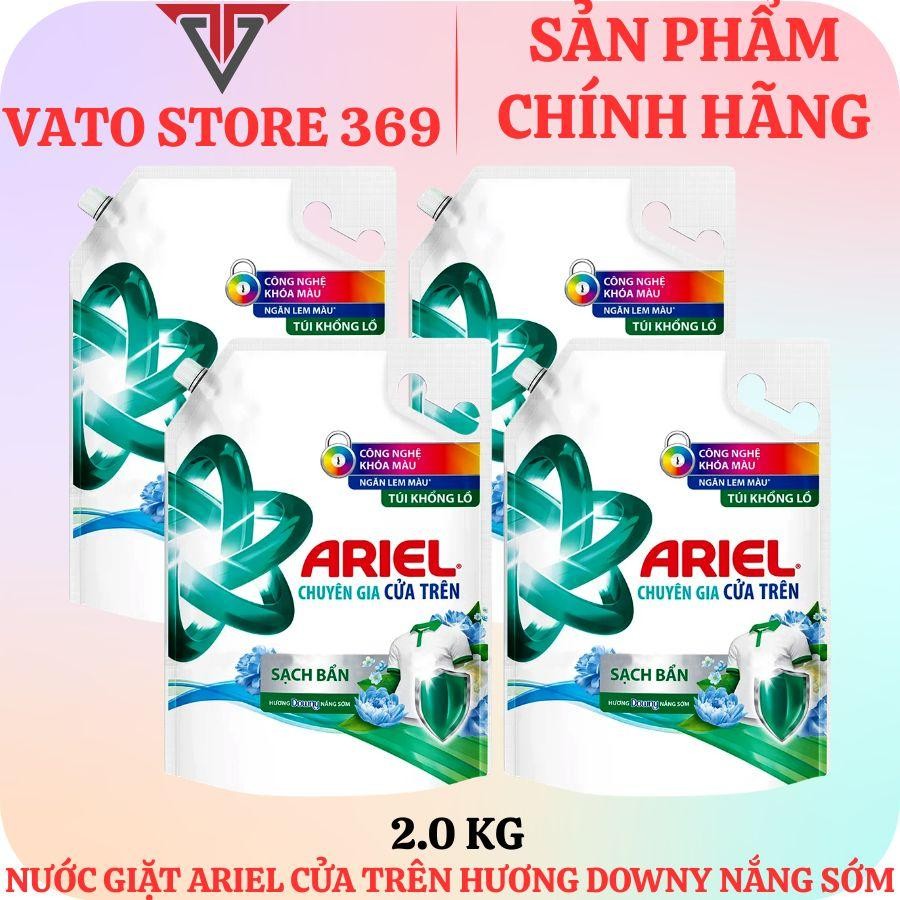 Nước giặt ARIEL cửa trên hương downy nắng sớm túi 2 kg
