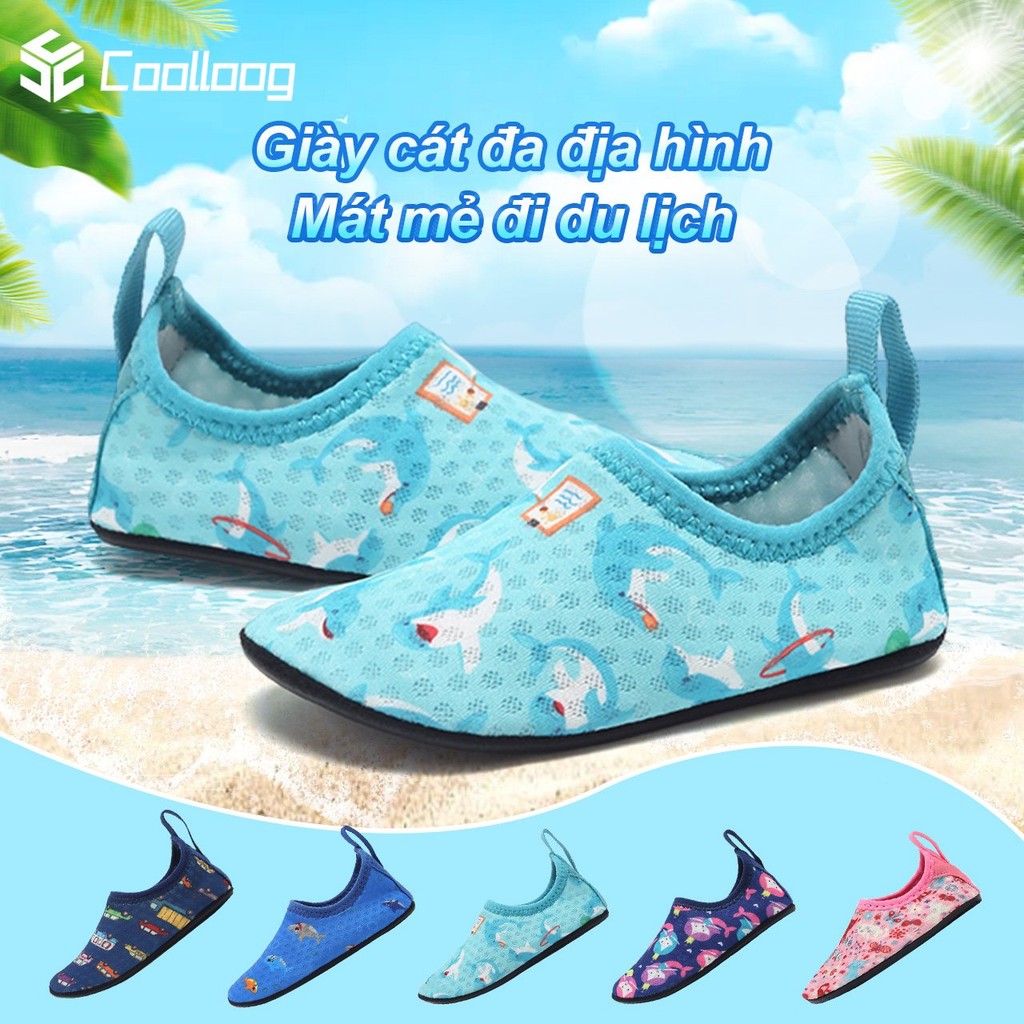 Coolloog Giày đi biển tất đi biển giày bơi dưới nước giày yoga  giày lặn nam nữ