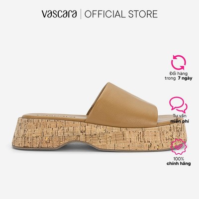 Vascara Guốc Mules Flatform - GXG 0063