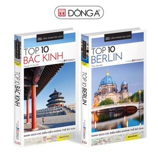 Sách - Combo 2 cuốn Cẩm nang du lịch - Top 10 - Đông A