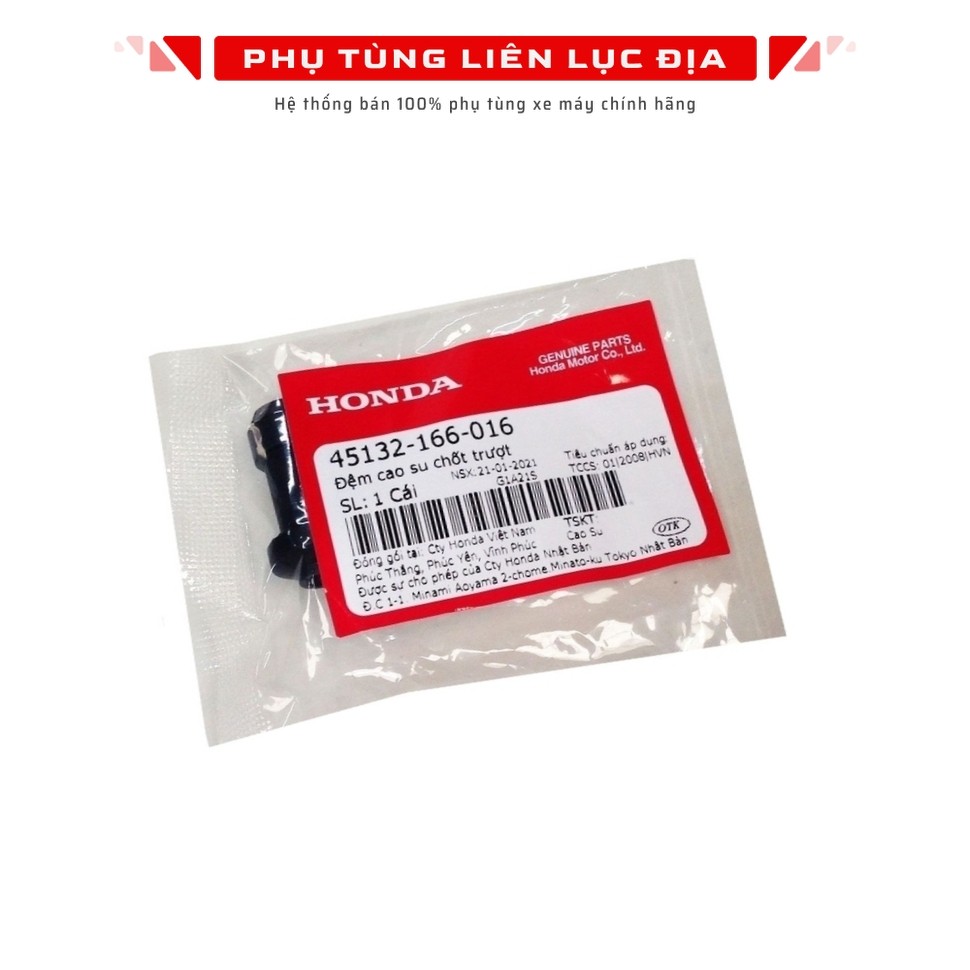 Đệm Cao Su Chốt Trượt AIR BLADE, CLICK, FUTURE, LEAD, PCX, SH, SH MODE, VISION, WAVE (45132166016)