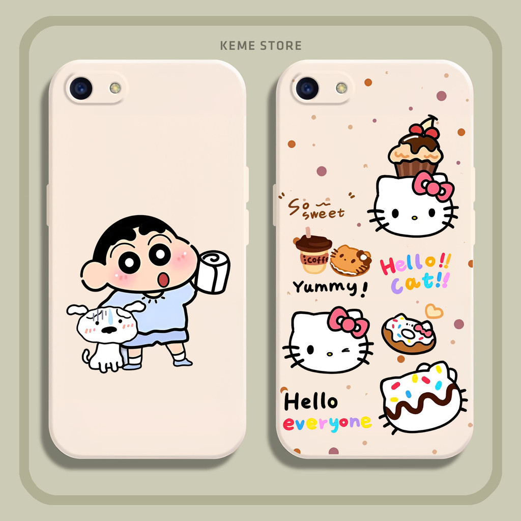 Ốp lưng Oppo A39 / A71 / NEO 9s in hình shin hello kitty doraemon