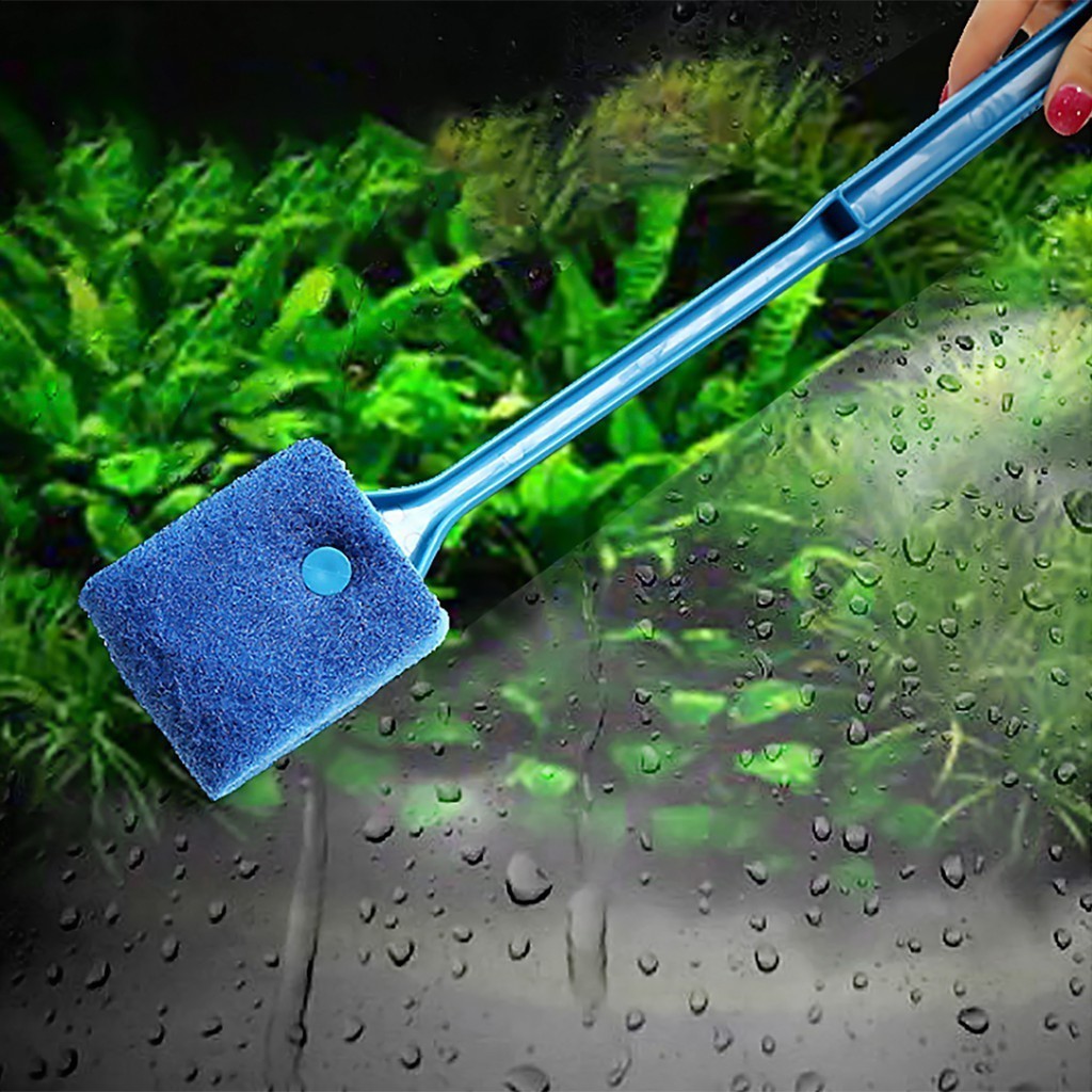 Lau Kính Hồ Cá Dụng Cụ Vệ Sinh Lau Kiếng Bể Cá( V)(KH)