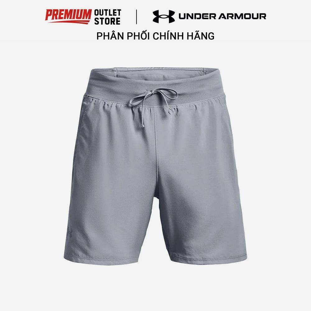 [MUA 2 GIẢM TỚI 15%] - Quần Ngắn Nam UA Launch Elite 2-In-1 7'' - Xám  - 1376831-035