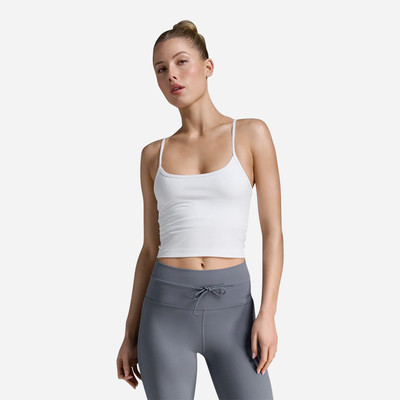 Áo Ba Lỗ Nữ 2XU Flex Crop - WR7477a-WHT/WHT