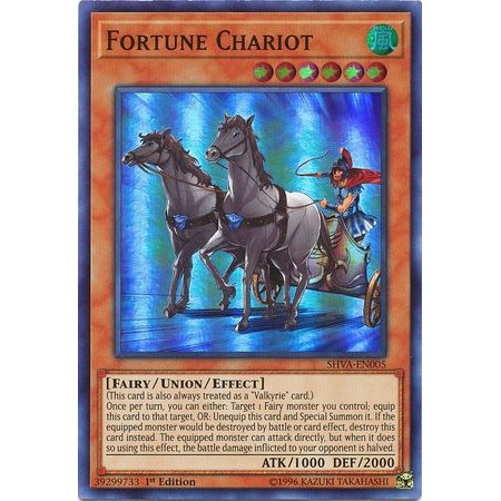 Thẻ bài Yugioh - SHVA-EN005  -  Fortune Chariot