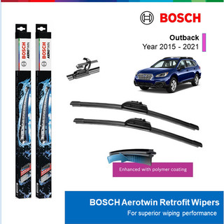 BỘ GẠT MƯA BOSCH AEROTWIN 26" & 17": SUBARU OUTBACK ĐỜI XE 2015 ĐẾN 2021