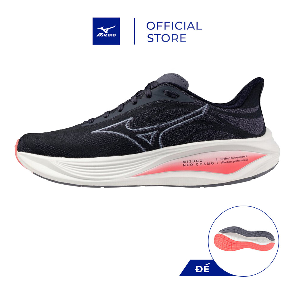 Giày Chạy Bộ Nữ Mizuno Mizuno Neo Cosmo - Đen - J1GD251021
