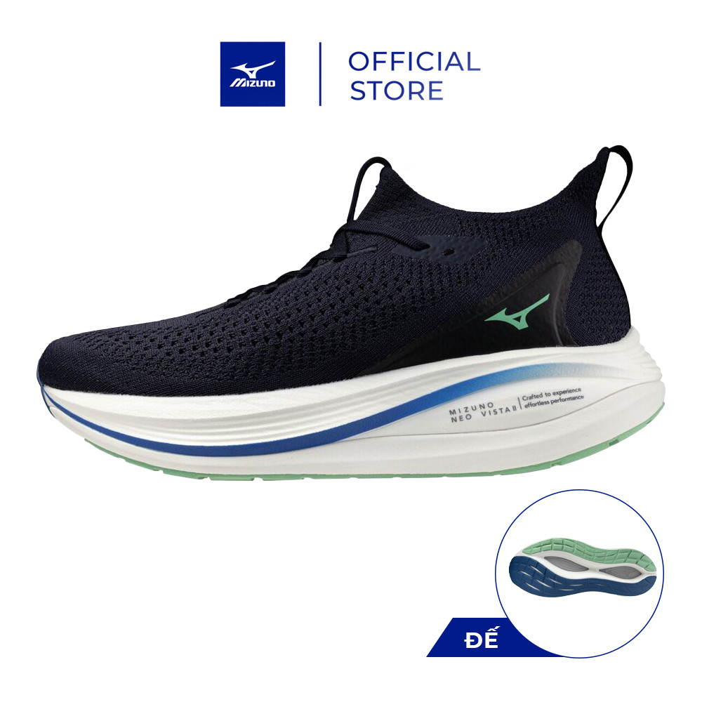 Giày Chạy Bộ Nam Mizuno Mizuno Neo Vista 2 - Đen - J1GC253406