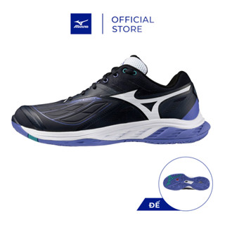  Giày Cầu Lông Unisex Mizuno Wave Fang 2 - Đen Tím - 71GA231346 