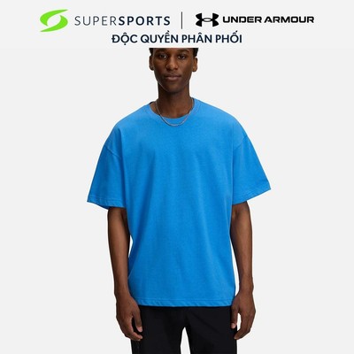 Áo Thun Nam Under Armour Oversized Heavyweight Short Sleeve - 1384037-402