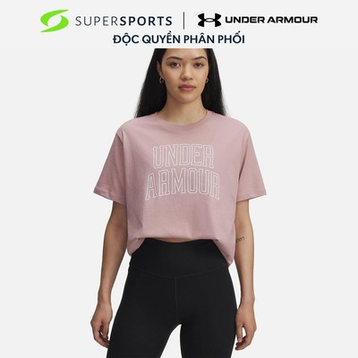 Áo Thun Nữ Under Armour Rival Oversized Campus - 6007883-673